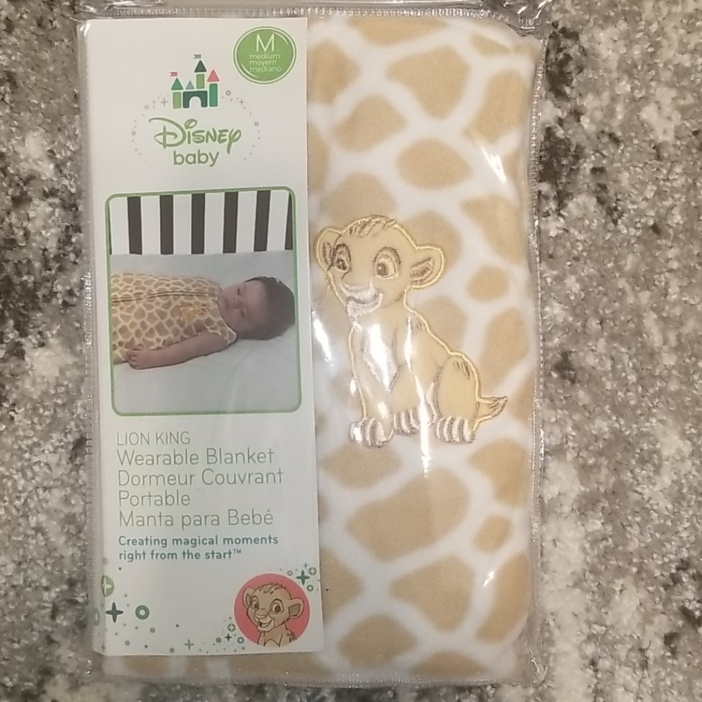 Disney baby lion King wearable blanket 6-12mos